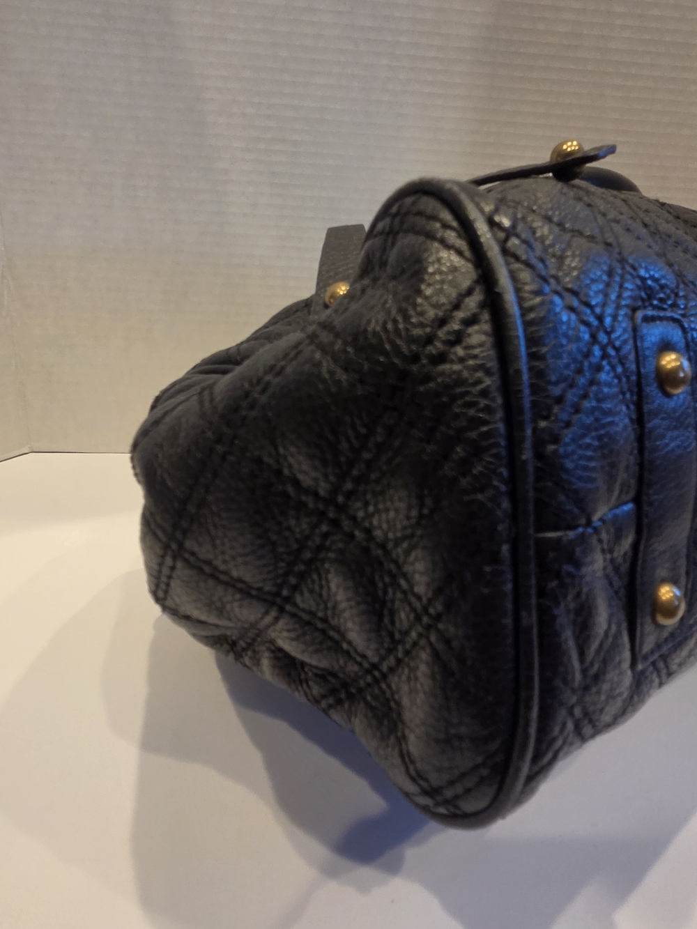 The ICONIC Original Marc Jacobs STAM Bag Black Quilted Leather - Picture 7 of 13